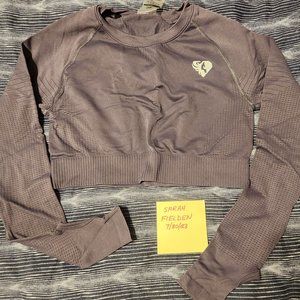 Women's Best Power Seamless Long Sleeve Crop Top